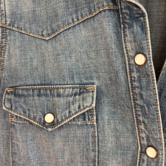 Nili Lotan Travis Denim Shirt, size S - Picture 3 of 6